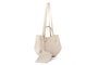 Lucky Bees 1274 Bolso de Hombro Crema, 100% Cuero de Polivinilo, 28x13x22 cm